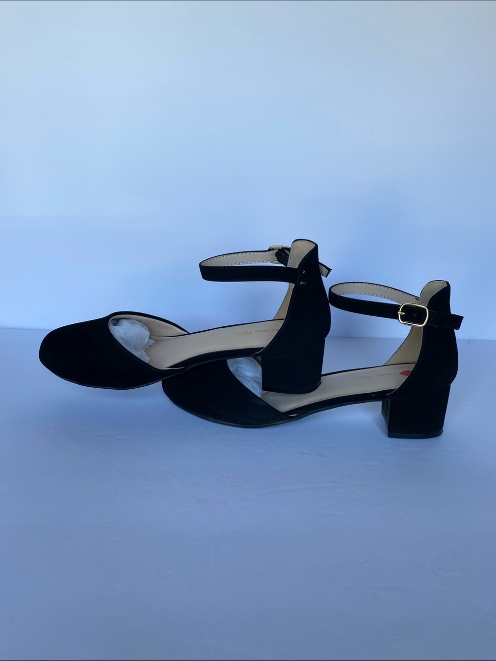 DREAM PAIRS Girls Dress Shoes Closed Toe High Heels - Picture 5 of 9